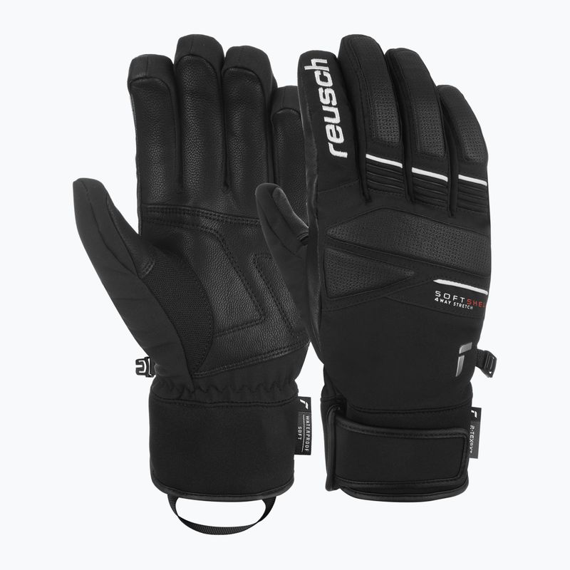 Скиорски ръкавици Reusch Thunder R-Tex XT black/white