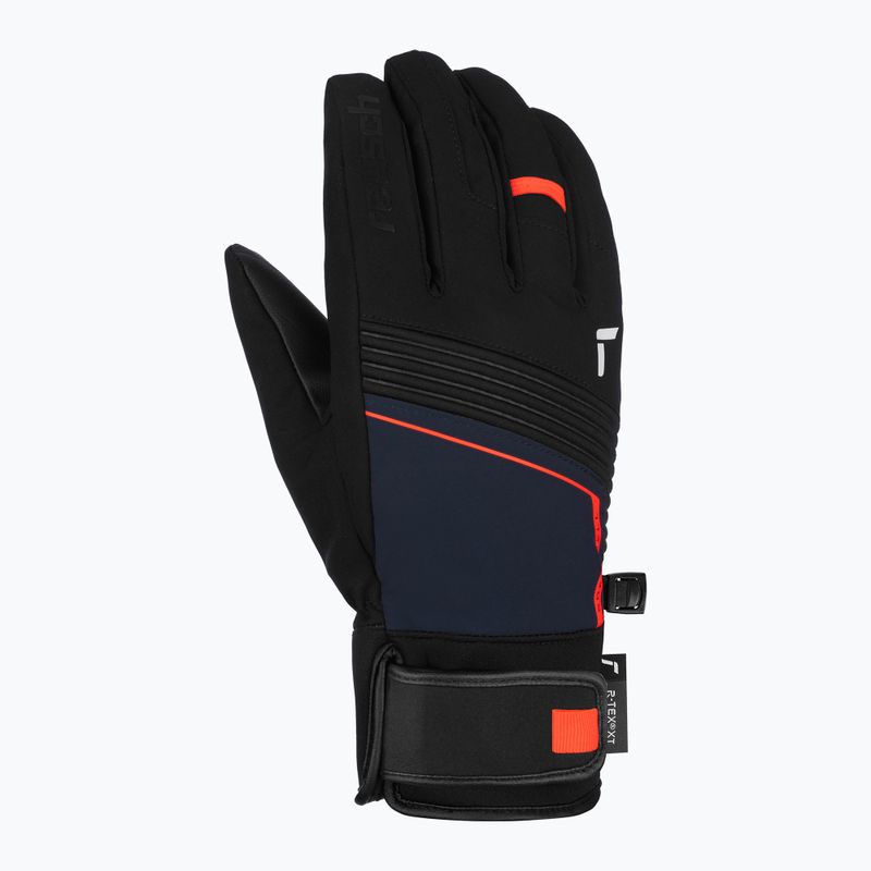 Скиорски ръкавици Reusch Louis R-Tex XT black/dress blue/fluo red 3