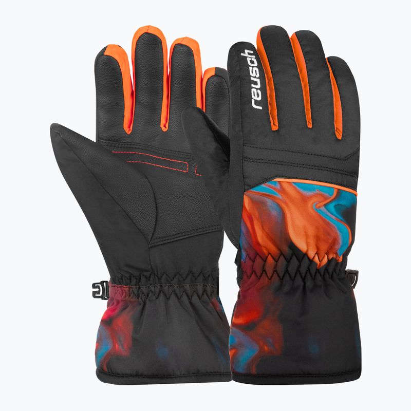 Детски скиорски ръкавици Reusch Alan Junior flame 2