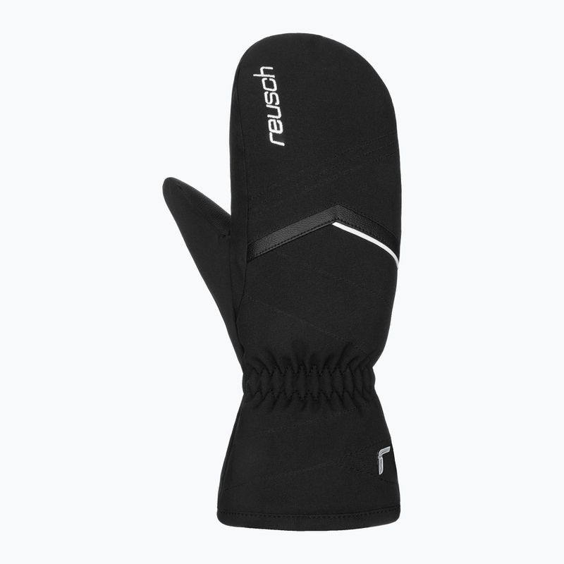Дамски скиорски ръкавици Reusch Marisa Mitten black/white 4