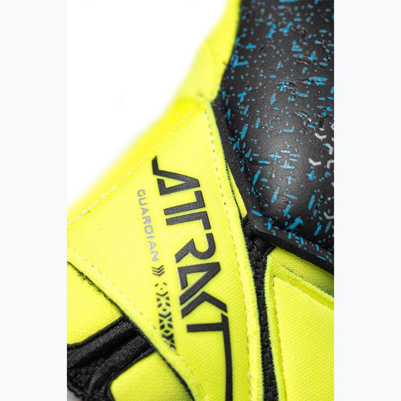 Вратарски ръкавици Reusch Attrakt Fusion Guardian safety yellow/silver/black 6