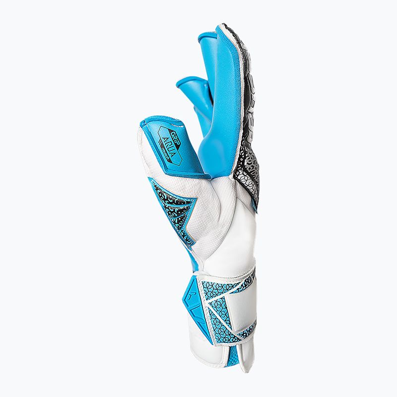 Вратарски ръкавици Reusch Attrakt Aqua Evolution white/ black/qua blue 3