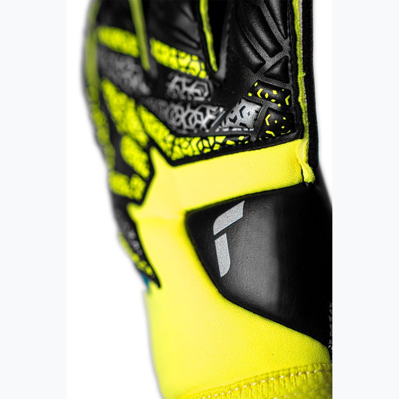 Вратарски ръкавици Reusch Attrakt Gold X Evolution safety yellow/silver/black 5