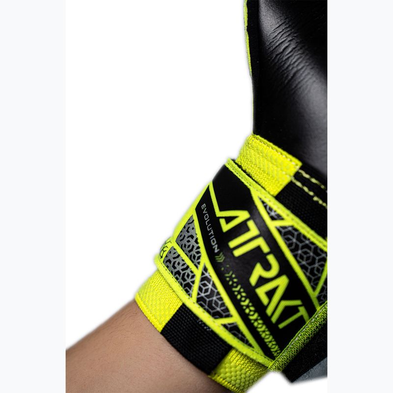 Вратарски ръкавици Reusch Attrakt Gold X Evolution safety yellow/silver/black 7