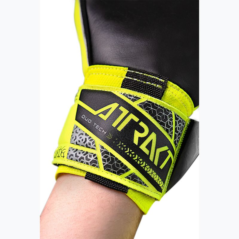 Вратарски ръкавици Reusch Attrakt Duo safety yellow/silver/black 6