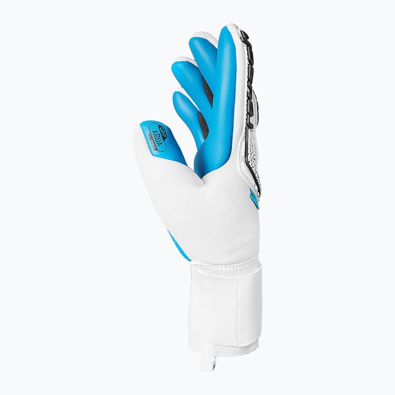 Вратарски ръкавици Reusch Attrakt Freegel aqua white/black/aqua blue 4