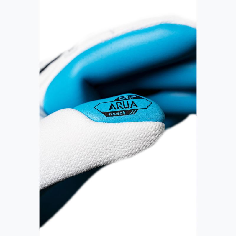 Вратарски ръкавици Reusch Attrakt Freegel aqua white/black/aqua blue 5