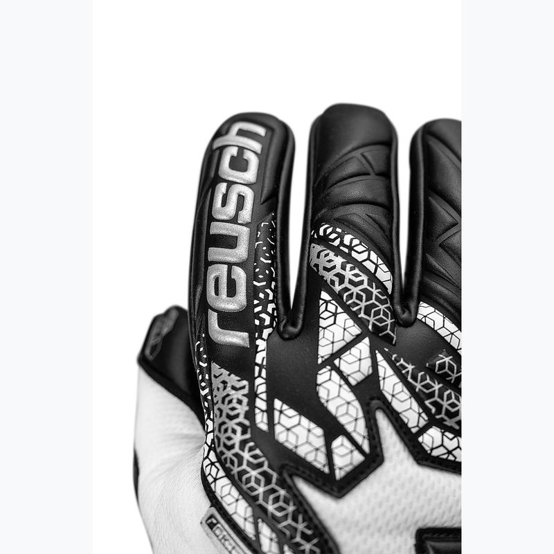 Вратарски ръкавици Reusch Attrakt Gold NC white/silver/black 5