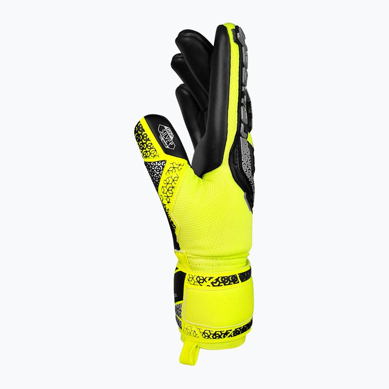 Вратарски ръкавици Reusch Attrakt Freegel Silver safety yellow/silver/black  4