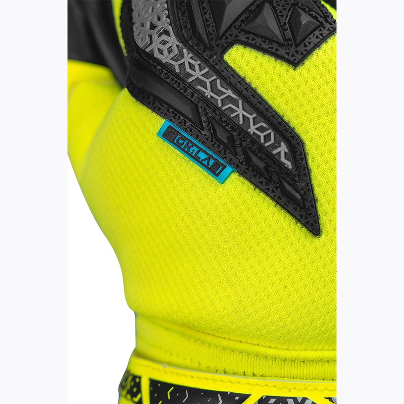 Вратарски ръкавици Reusch Attrakt Freegel Silver safety yellow/silver/black  7