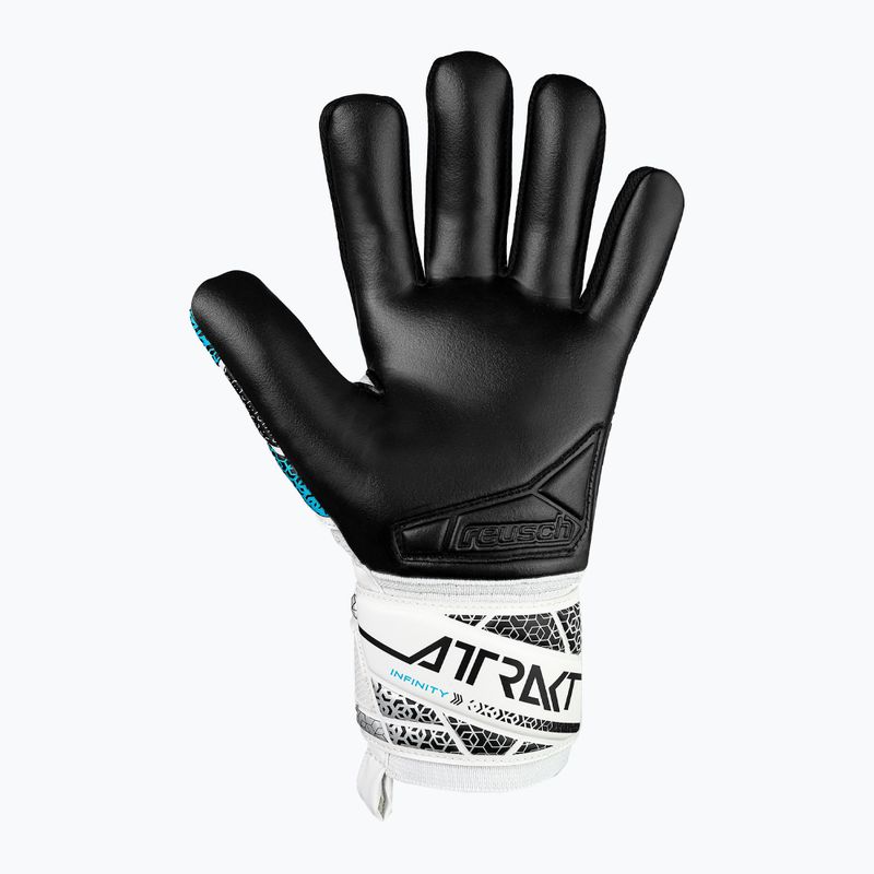 Вратарски ръкавици Reusch Attrakt Infinity NC white/ silver/black 3