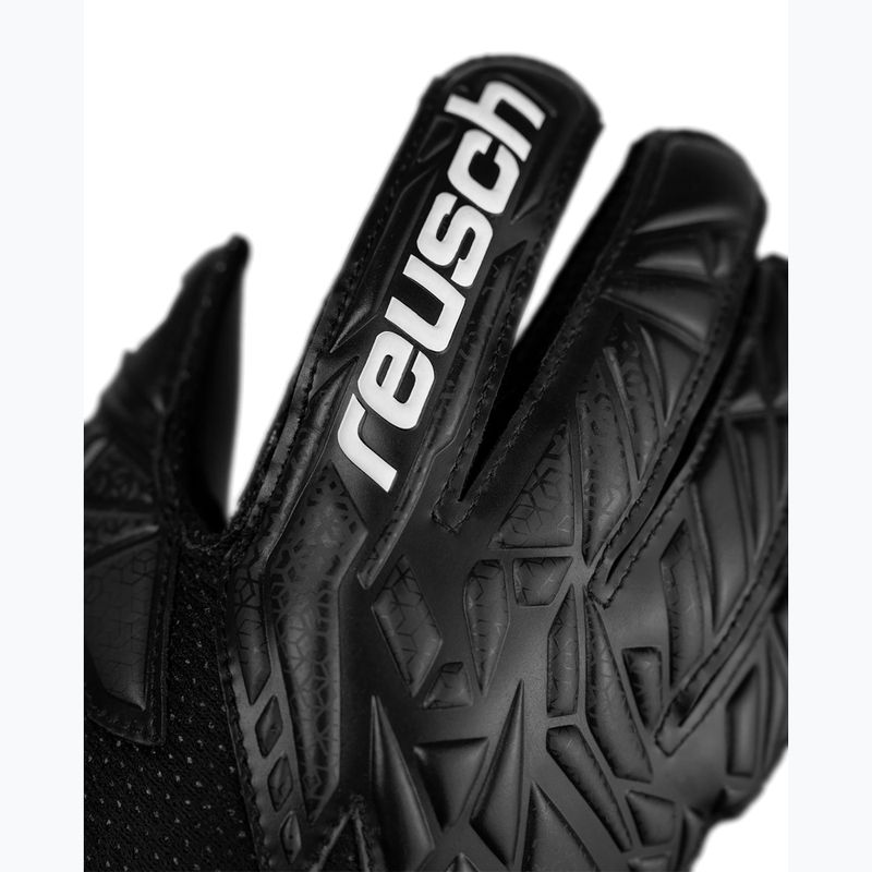 Детски вратарски ръкавици Reusch Attrakt Infinity Junior safety black 5