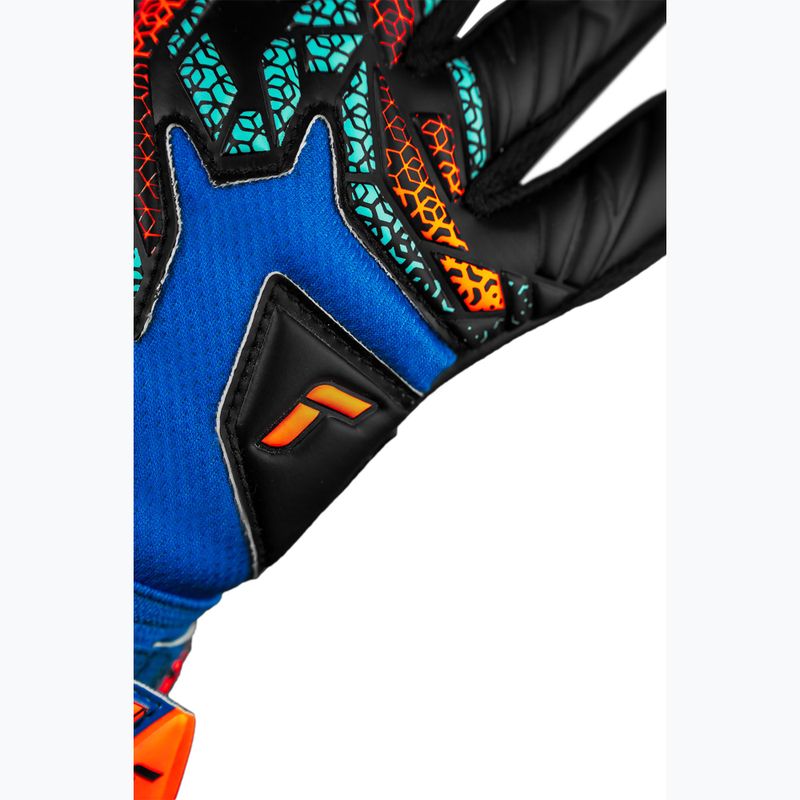 Вратарски ръкавици Reusch Attrakt Infinity NC Junior electric blue/shocking orange/black 6