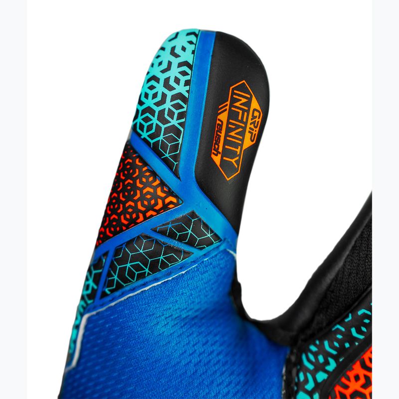 Вратарски ръкавици Reusch Attrakt Infinity NC Junior electric blue/shocking orange/black 7