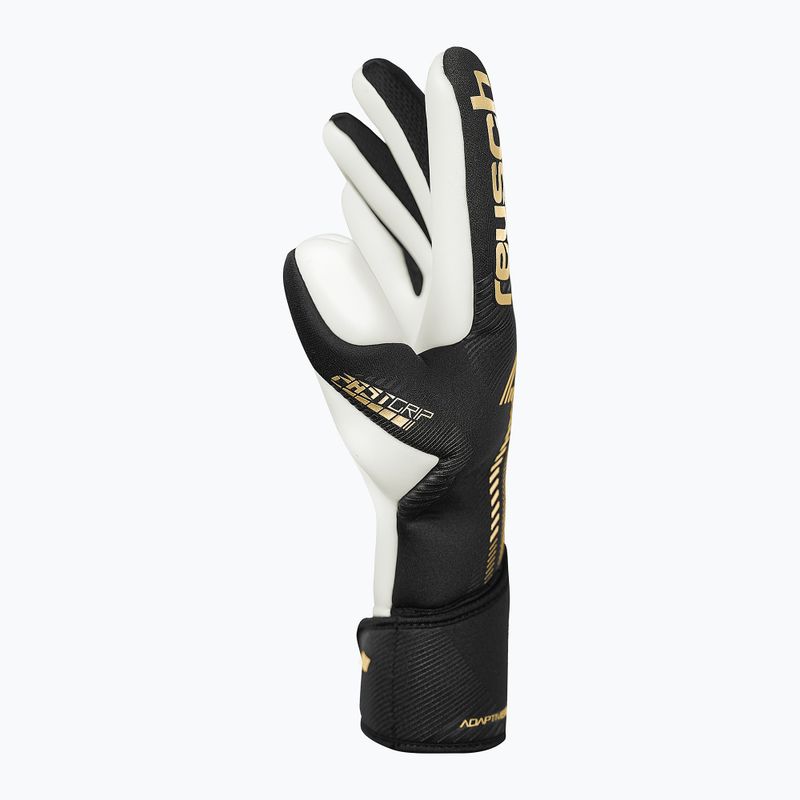 Вратарски ръкавици Reusch Fastgrip Gold black/gold 4