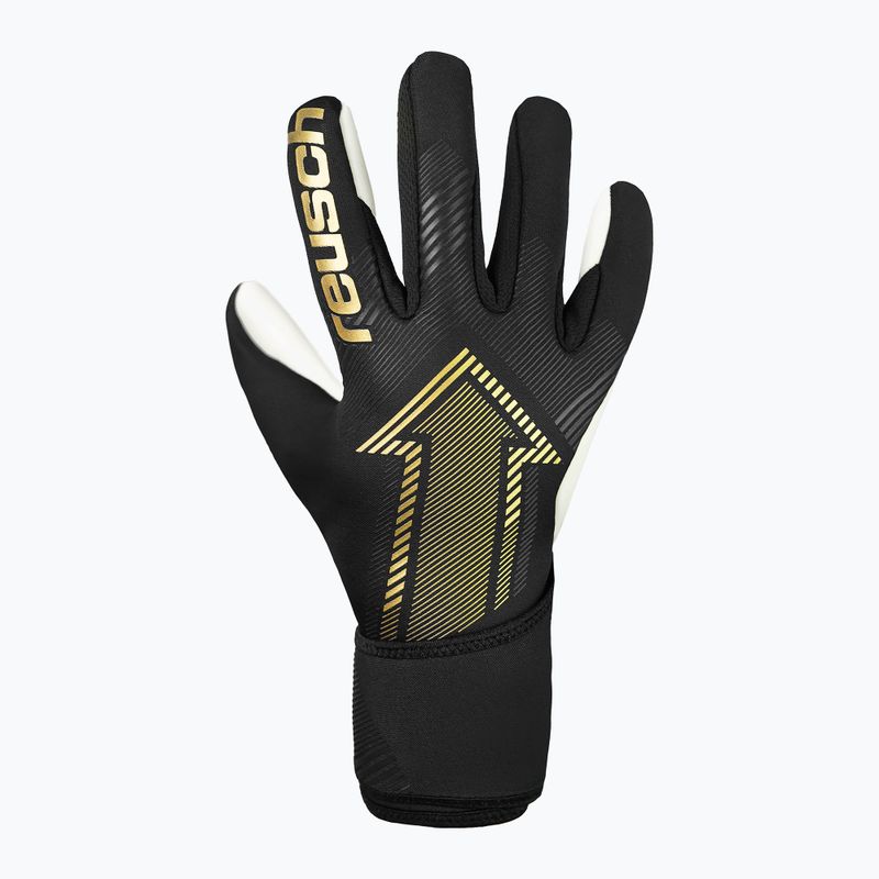 Вратарски ръкавици Reusch Fastgrip Silver black/gold 2