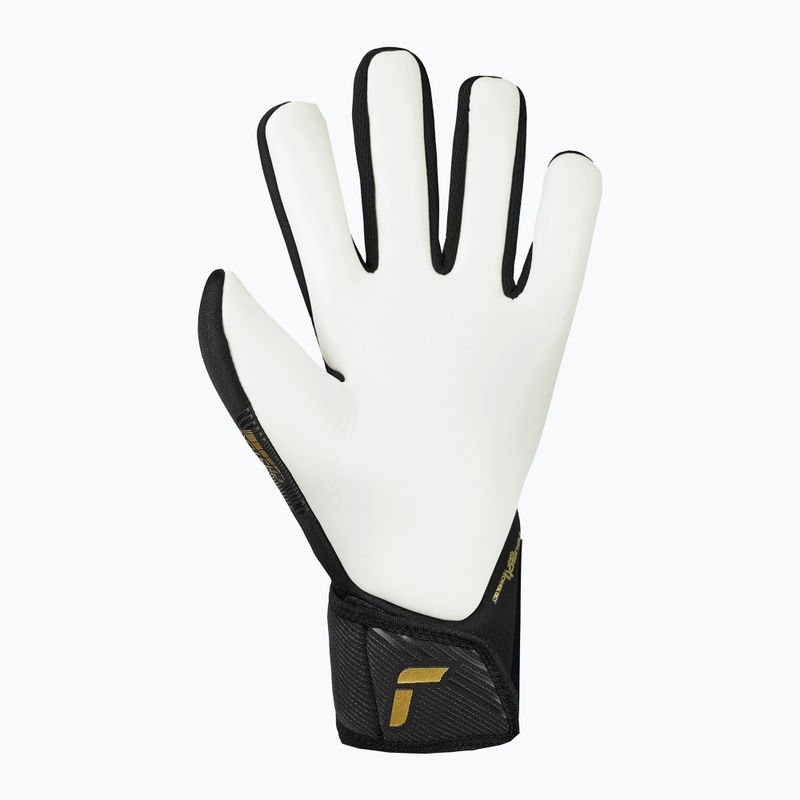 Вратарски ръкавици Reusch Fastgrip Silver black/gold 3