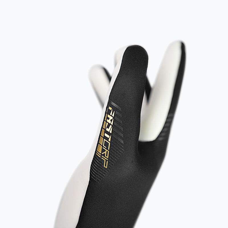 Вратарски ръкавици Reusch Fastgrip Silver black/gold 7