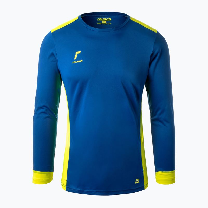 Вратарска блуза с дълъг ръкав Reusch Match Longsleeve Padded brilliant blue/safety yellow