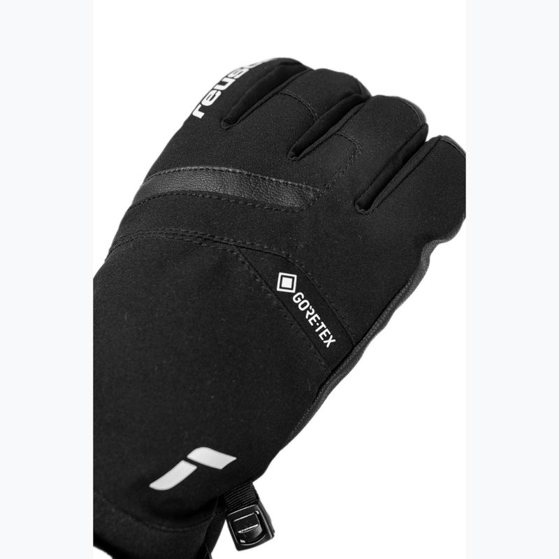 Мъжки скиорски ръкавици Reusch Booster Gore-Tex black/white 6