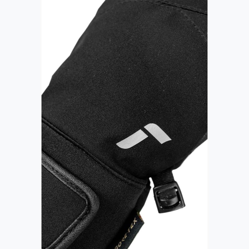 Мъжки скиорски ръкавици Reusch Booster Gore-Tex black/white 7