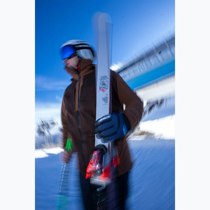 Мъжки скиорски ръкавици Reusch Booster Gore-Tex black/dress blue 9