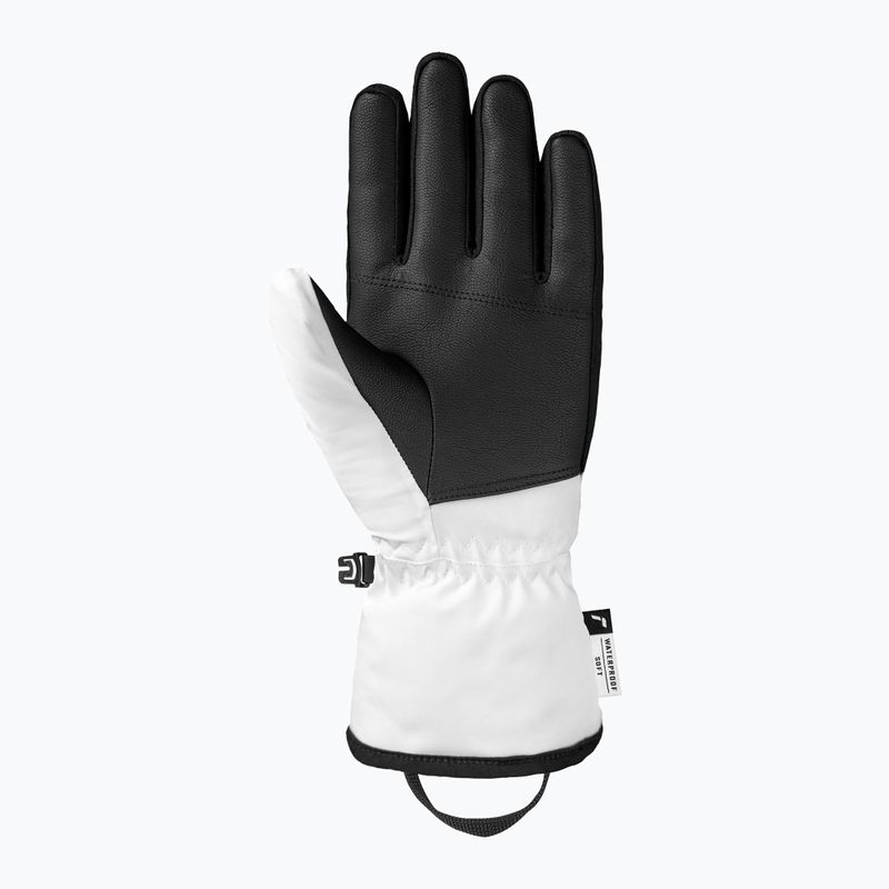 Дамски скиорски ръкавици Reusch Alena R-Tex XT white/black 4