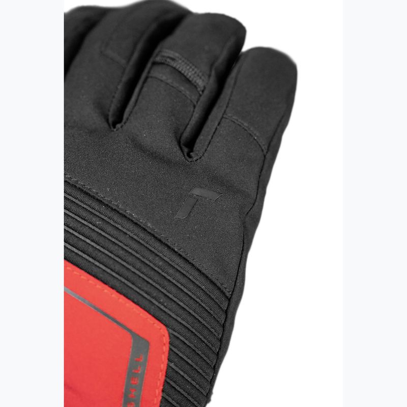Скиорски ръкавици Reusch Louis R-Tex XT black/tango red 5