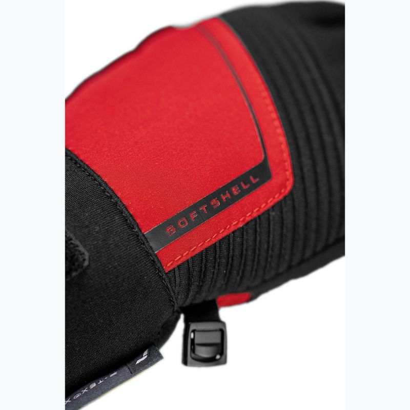 Скиорски ръкавици Reusch Louis R-Tex XT black/tango red 6