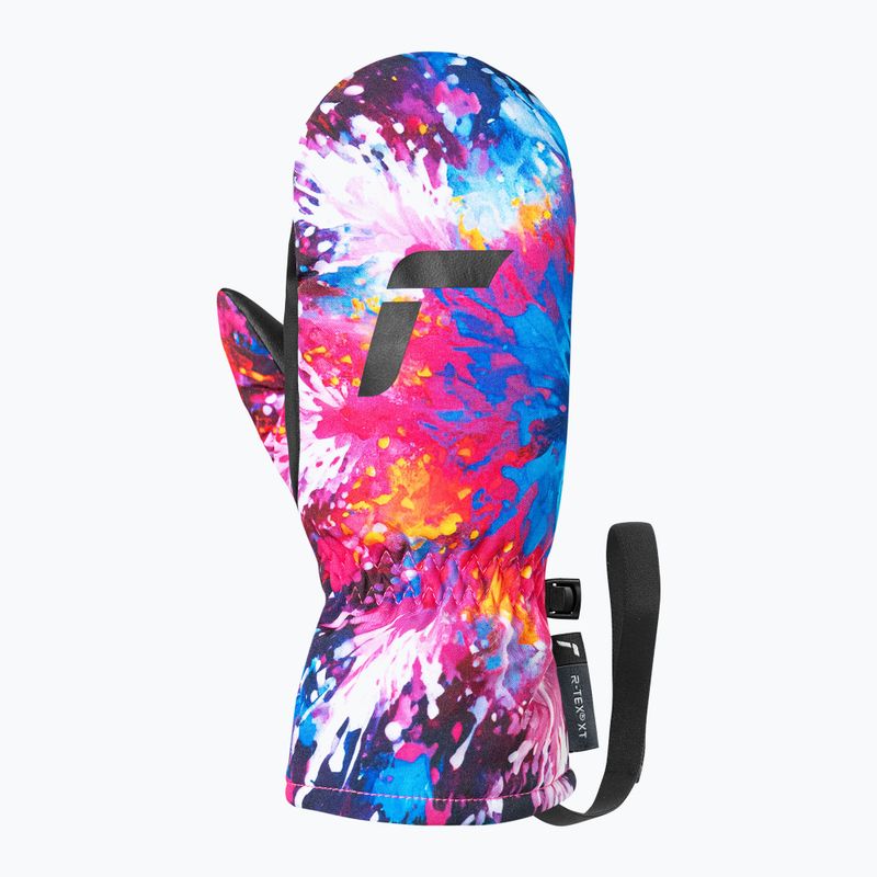 Детски скиорски ръкавици Reusch Carter R-Tex XT Junior mitten black/multicolour snowflake 3