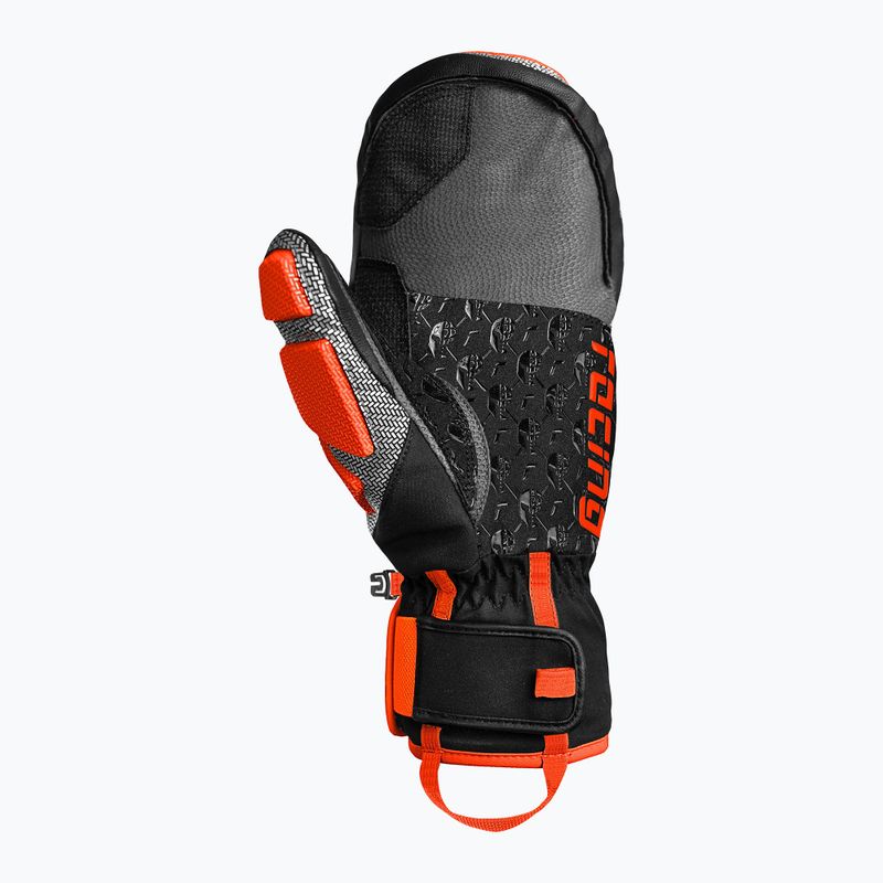 Скиорски ръкавици Reusch Worldcup Warrior GS Mitten black/silver/fluo red 3