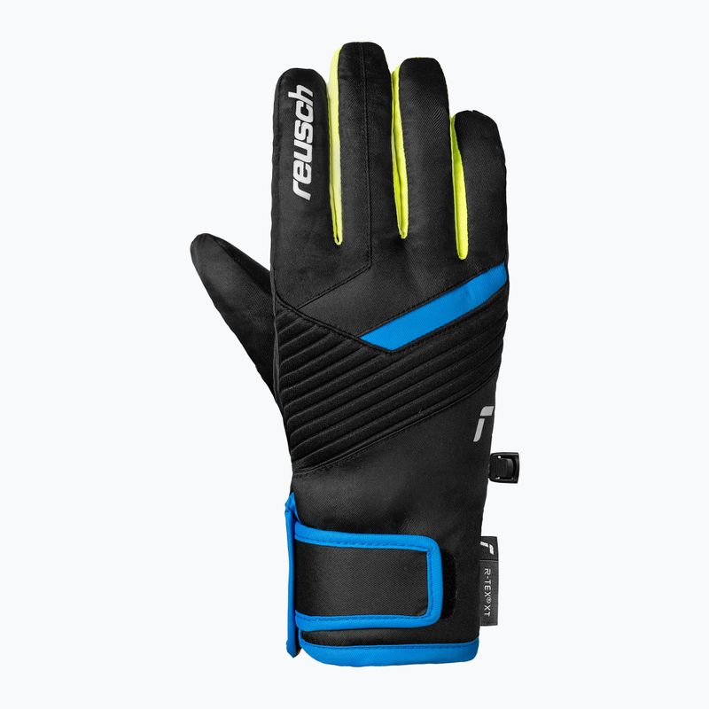 Детски скиорски ръкавици Reusch Dan R-Tex XT Junior blck/bril blu/safety yell 3