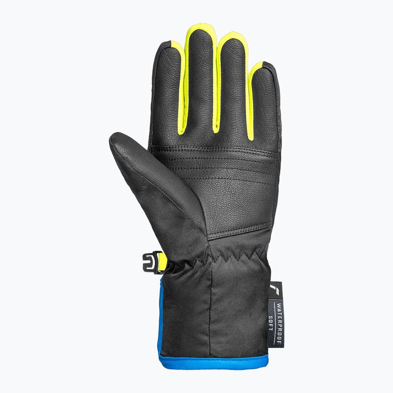 Детски скиорски ръкавици Reusch Dan R-Tex XT Junior blck/bril blu/safety yell 4
