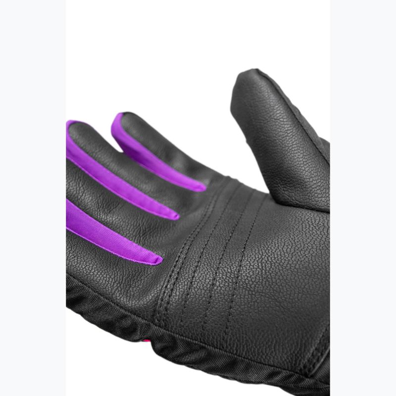 Детски скиорски ръкавици Reusch Dan R-Tex XT Junior black/pink glo 6