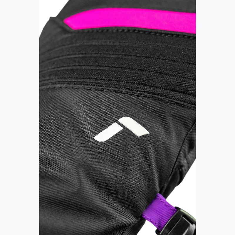 Детски скиорски ръкавици Reusch Dan R-Tex XT Junior black/pink glo 7