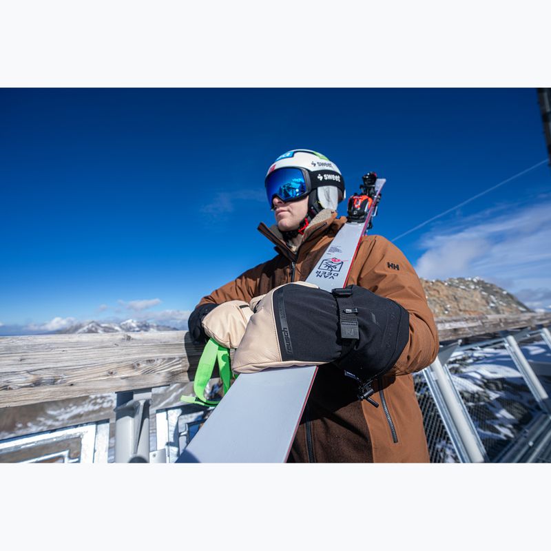 Мъжки скиорски ръкавици Reusch Duality R-Wool Lobster tan/black 12