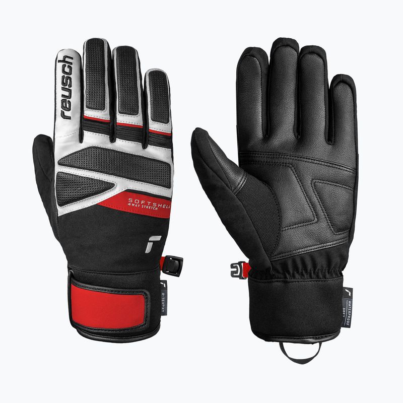 Мъжки ски ръкавици  Reusch Thunder R-Tex XT black/white/fire red