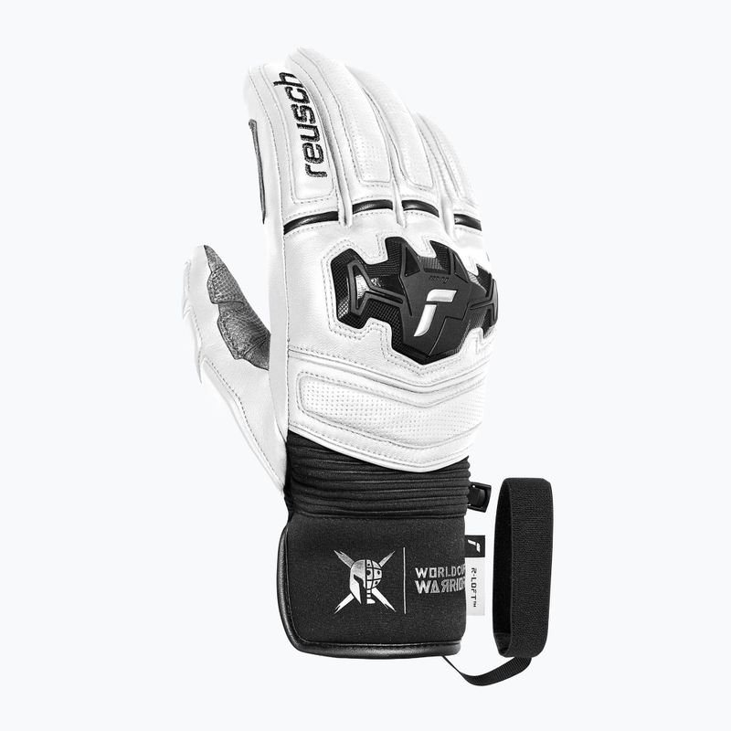 Скиорски ръкавици Reusch Champ white / black 2