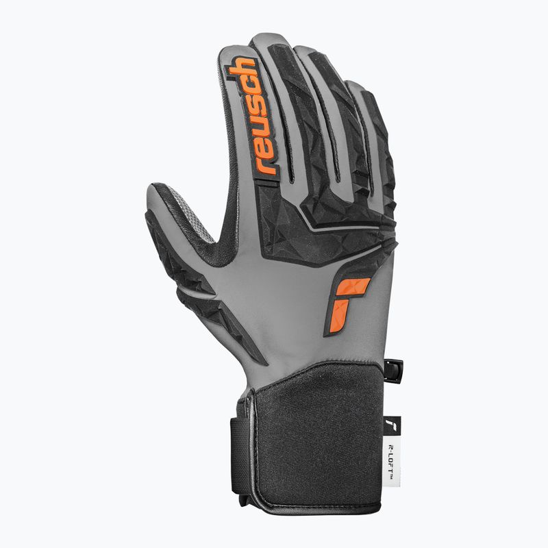 Мъжки скиорски ръкавици Reusch Ultra steel grey / black / shoc 3