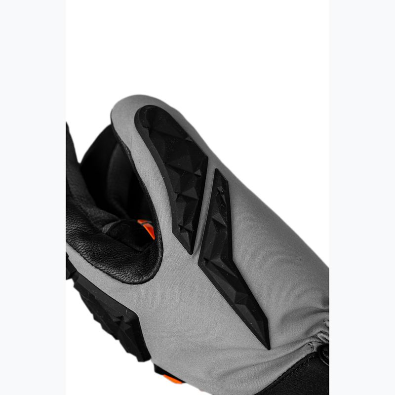 Мъжки скиорски ръкавици Reusch Ultra steel grey / black / shoc 7