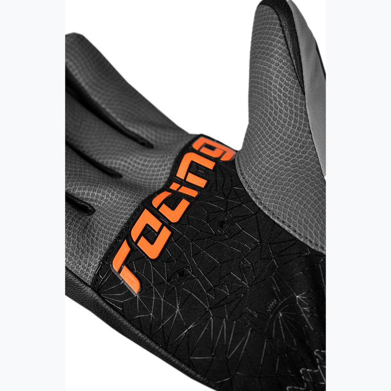 Мъжки скиорски ръкавици Reusch Ultra steel grey / black / shoc 8