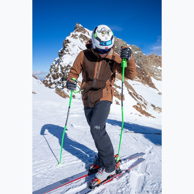 Мъжки скиорски ръкавици Reusch Ultra steel grey / black / shoc 11