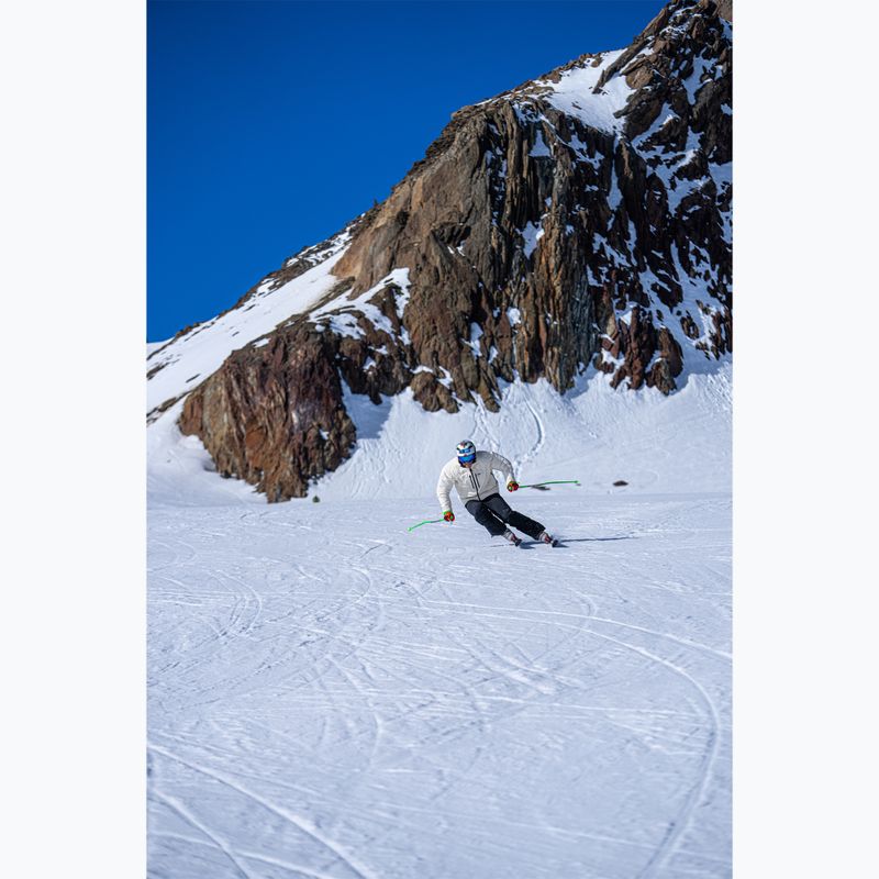 Мъжки скиорски ръкавици Reusch Ultra black/fluo red 5