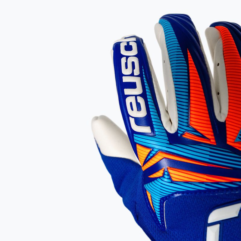 Вратарски ръкавици Reusch Attrakt Gold X Guardian sharp blue/white/shocking orange 6