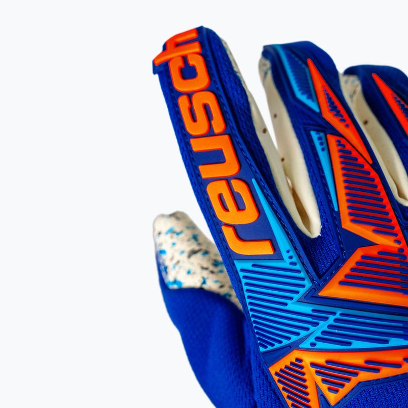 Вратарски ръкавици Reusch Attrakt Freegel Fusion Goaliator sharp blue/shocking orange 5