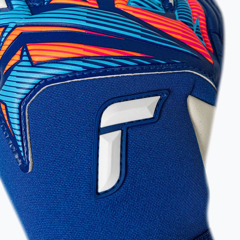 Вратарски ръкавици Reusch Attrakt Duo Evolution sharp blue/white/shocking orange 5
