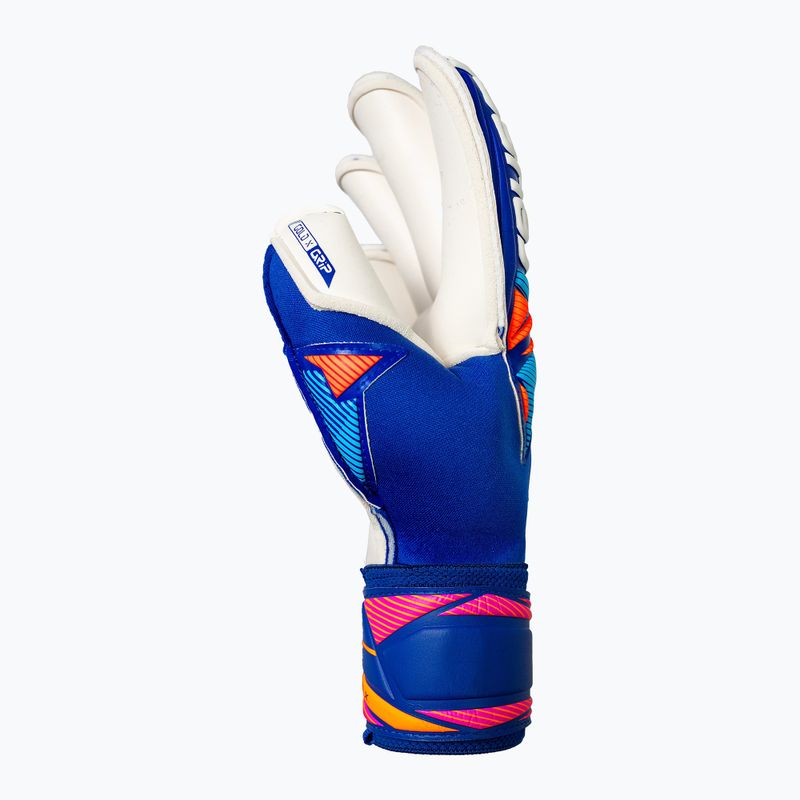Вратарски ръкавици Reusch Attrakt Gold X Roll Finger sharp blue/white/shocking orange 4