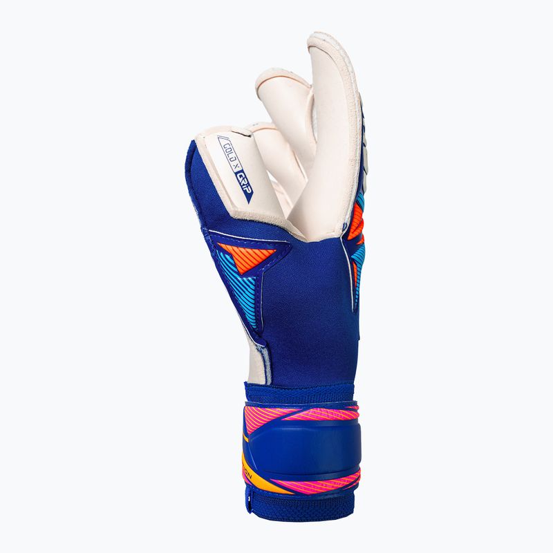 Вратарски ръкавици Reusch Attrakt Gold X Evolution sharp blue/white/shocking orange 4