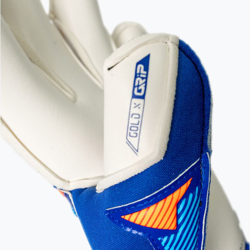 Вратарски ръкавици Reusch Attrakt Gold X Evolution sharp blue/white/shocking orange 5