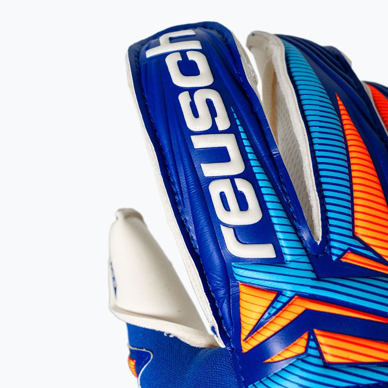 Вратарски ръкавици Reusch Attrakt Gold X Evolution sharp blue/white/shocking orange 6